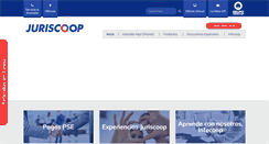Desktop Screenshot of juriscoop.com.co